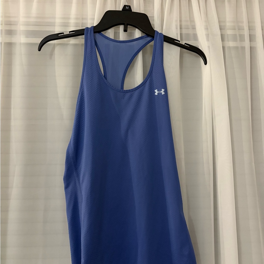 Under Armour Women's Racerback Blue Tank Top